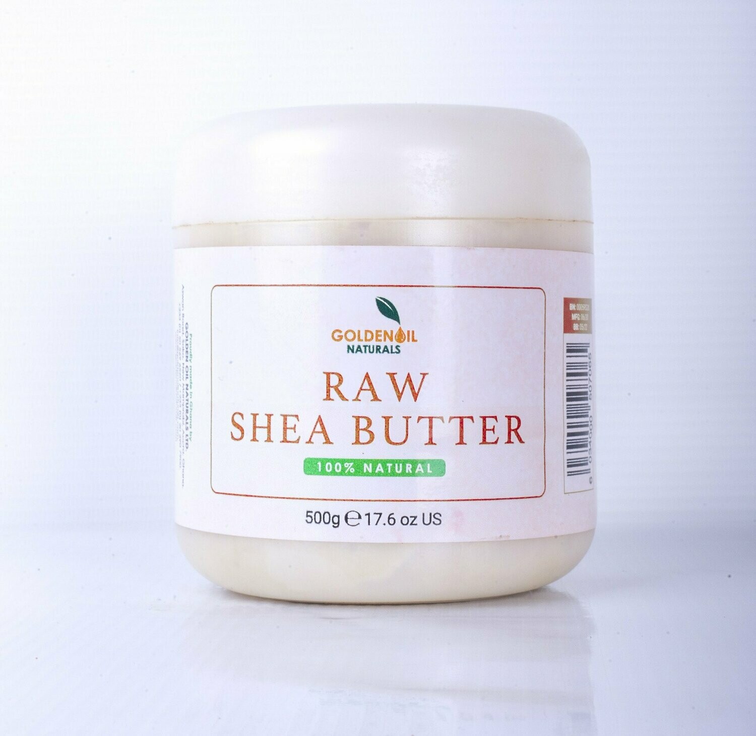 Raw Shea Butter Golden Oil Naturals
